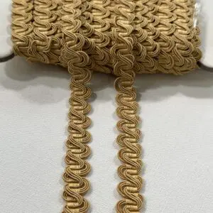 Scroll Gimp - Antique Gold - Image 2