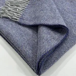 Shetland Throw - Lavender - Image 3