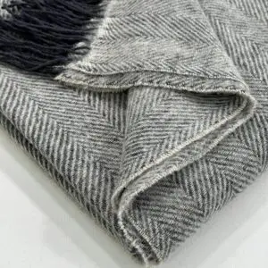 Shetland Throw - Carbon Sand - Image 3