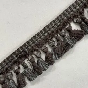 Single Breasted Tassel Fringe - Truffle - Image 3