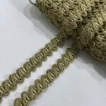 Scroll Gimp - Brushed Gold