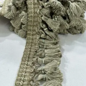 Single Breasted Tassel Fringe - Sage - Image 2
