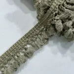 Single Breasted Tassel Fringe - Sage