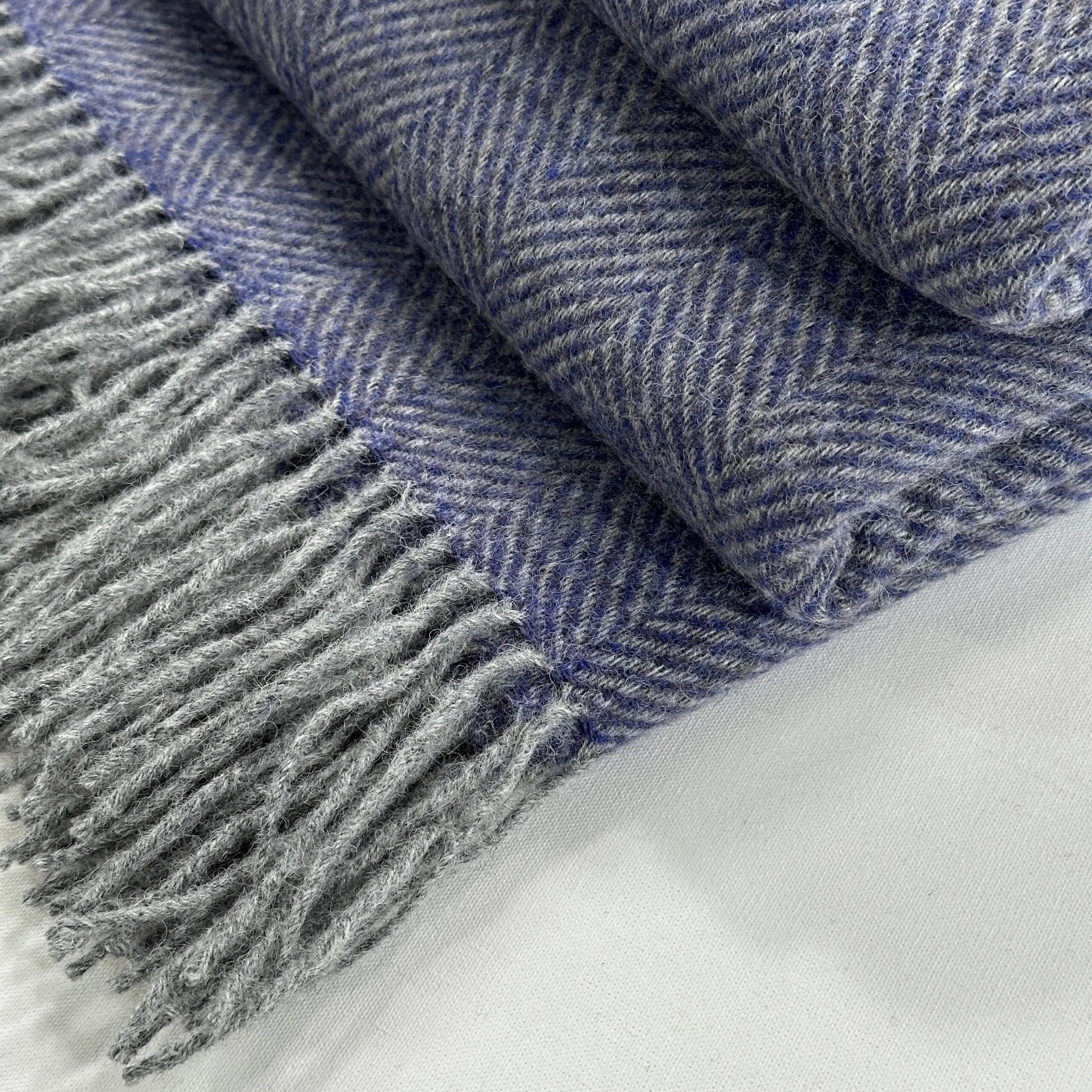 9798240F-F433-4A1D-B753-FB4A585600D0 Shetland Throw - Lavender - Image 1