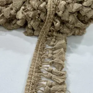 Single Breasted Tassel Fringe - Champagne - Image 2