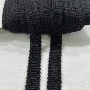 Scroll Braid - Ebony - Image 2