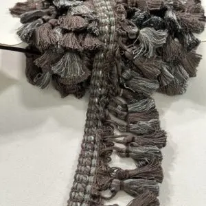 Single Breasted Tassel Fringe - Truffle - Image 2