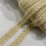 Scroll Braid - Clotted Cream