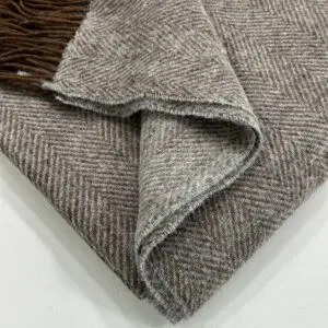 Shetland Throw - Bark - Image 3