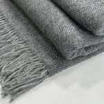 Shetland Throw - Graphite