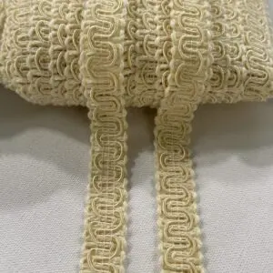 Scroll Braid - Clotted Cream - Image 2