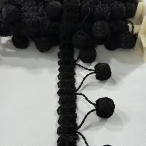 Ghungroo Pom Pom - Noir - Image 2