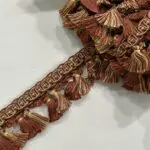 Balmoral Tassel Fringe - Rust