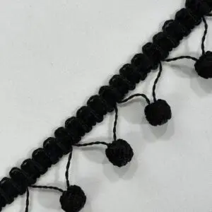 Ghungroo Pom Pom - Noir - Image 3