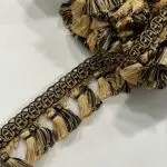 Balmoral Tassel Fringe - Antique Noir