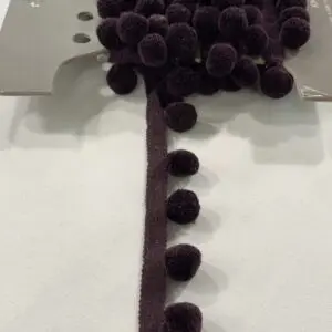 Hygge Pom Poms - Raisin - Image 2