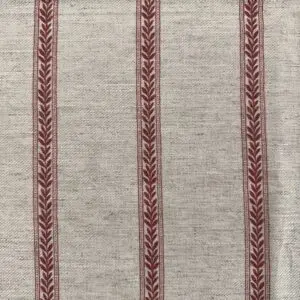 Verdanta Stripe Soft Red - Image 4