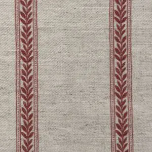 Verdanta Stripe Soft Red - Image 5