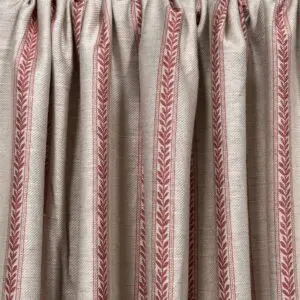 Verdanta Stripe Soft Red - Image 3