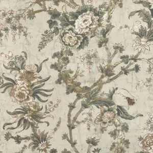 Cascading Petals Teal/Blush - Image 5