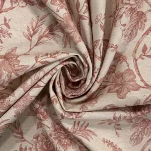 Garden Toile  Soft Red - Image 2