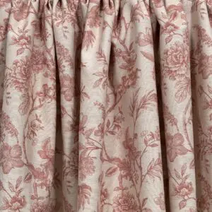 Garden Toile  Soft Red - Image 3