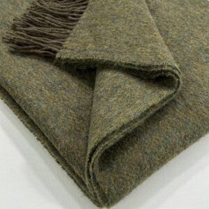Highland Throw - Moss - Image 3